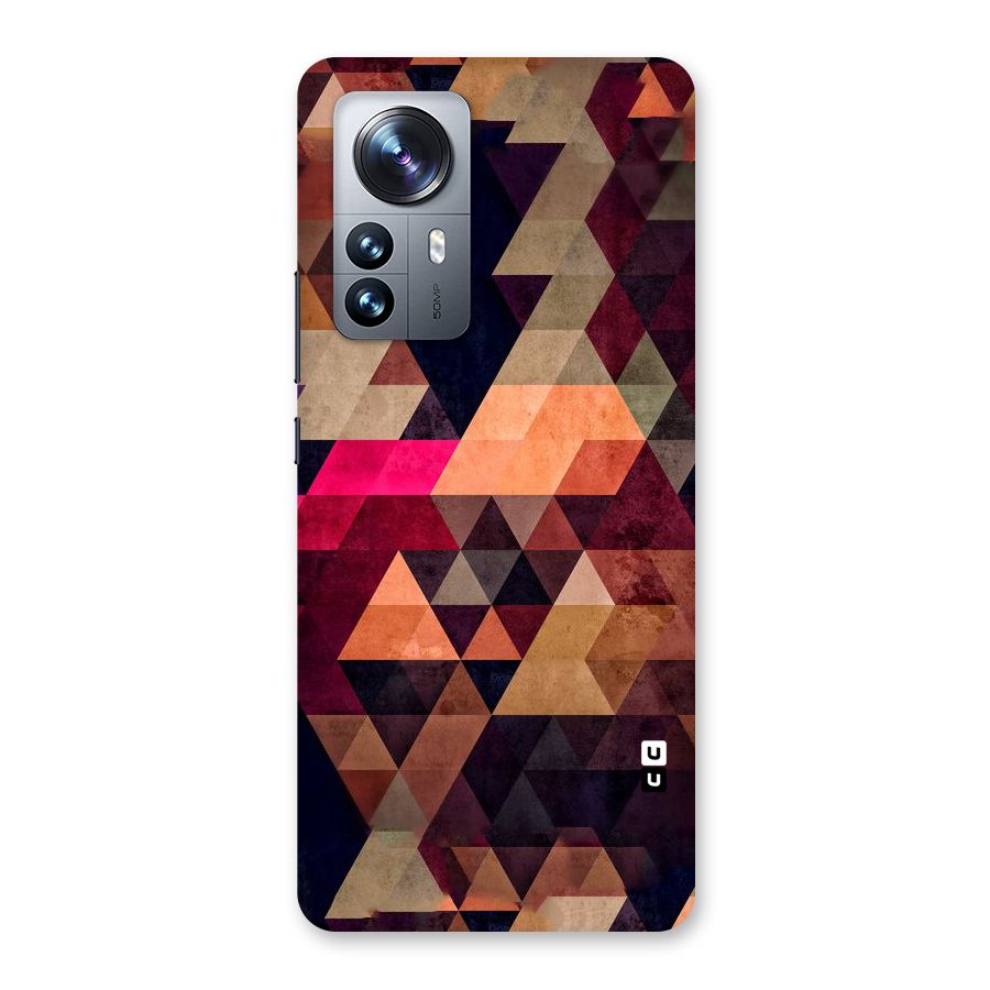 Abstract Beauty Triangles Back Case for Xiaomi 12 Pro
