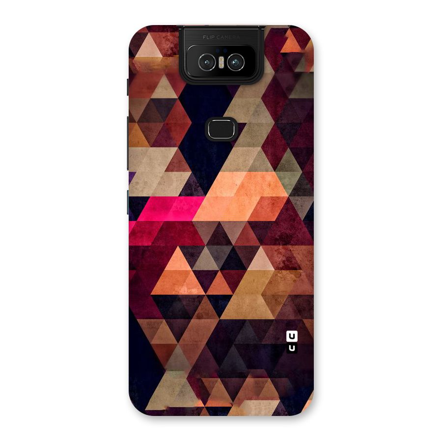 Abstract Beauty Triangles Back Case for Zenfone 6z