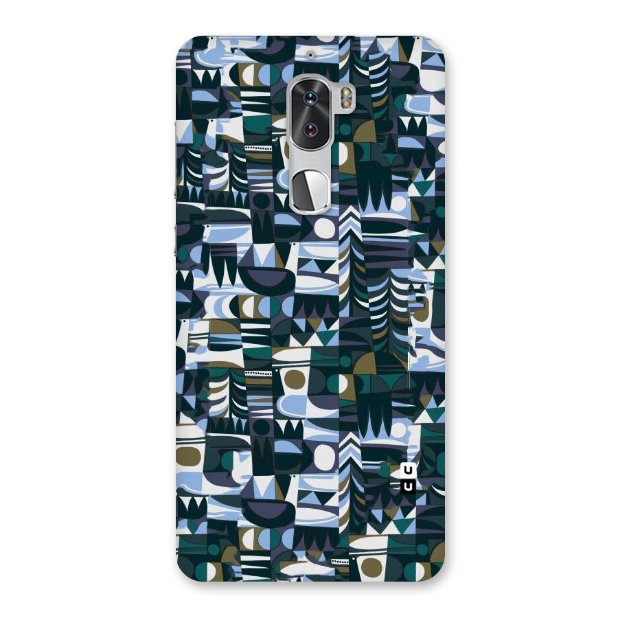 Abstract Blues Back Case for Coolpad Cool 1