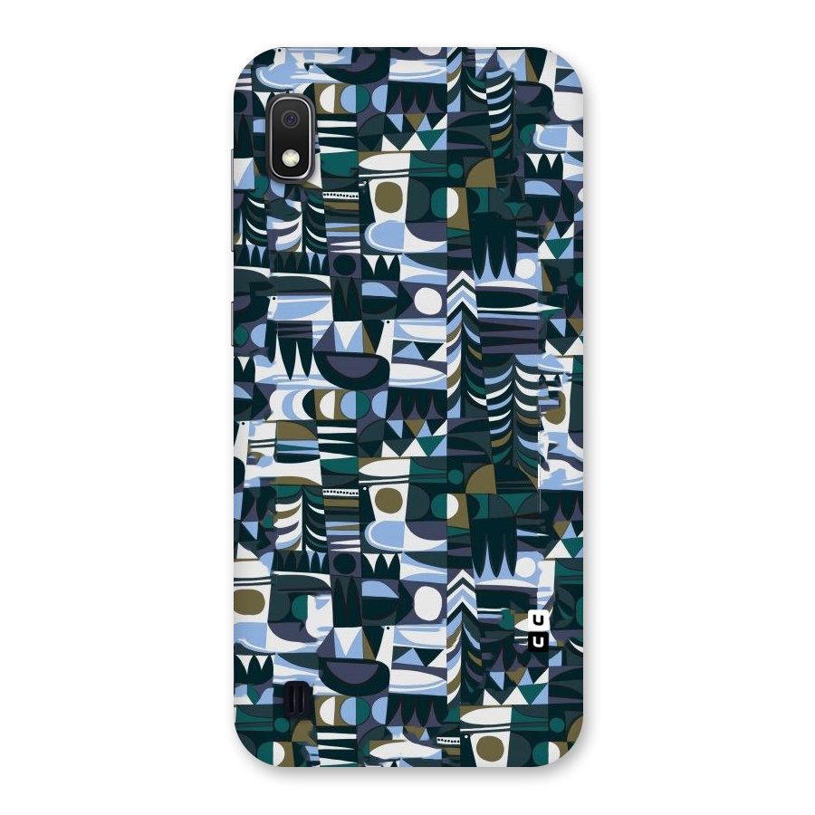 Abstract Blues Back Case for Galaxy A10