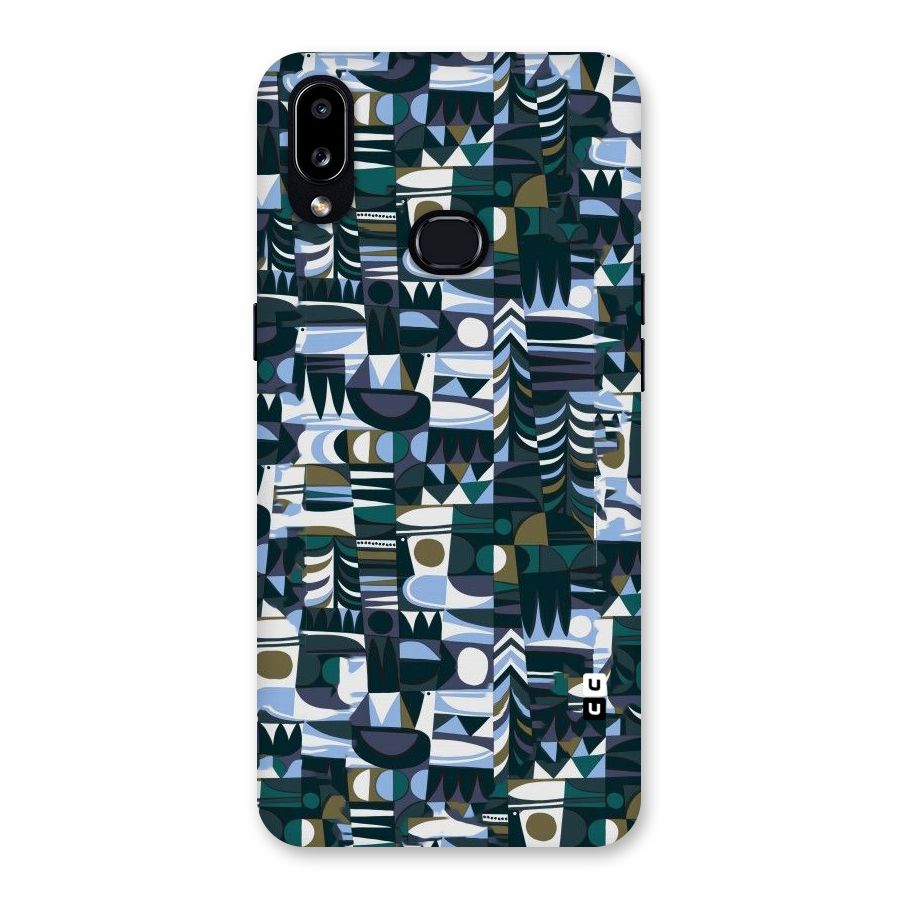 Abstract Blues Back Case for Galaxy A10s