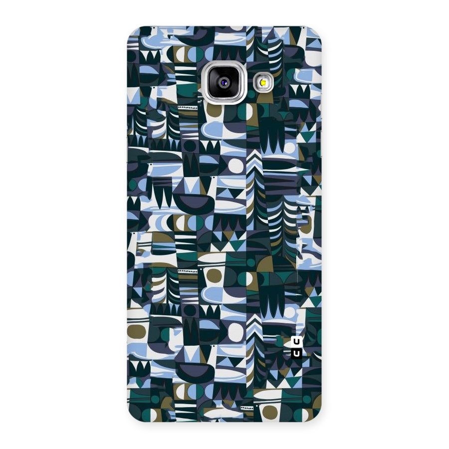 Abstract Blues Back Case for Galaxy A5 2016
