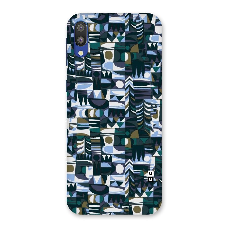 Abstract Blues Back Case for Galaxy M10