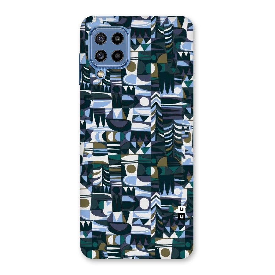 Abstract Blues Back Case for Galaxy M32