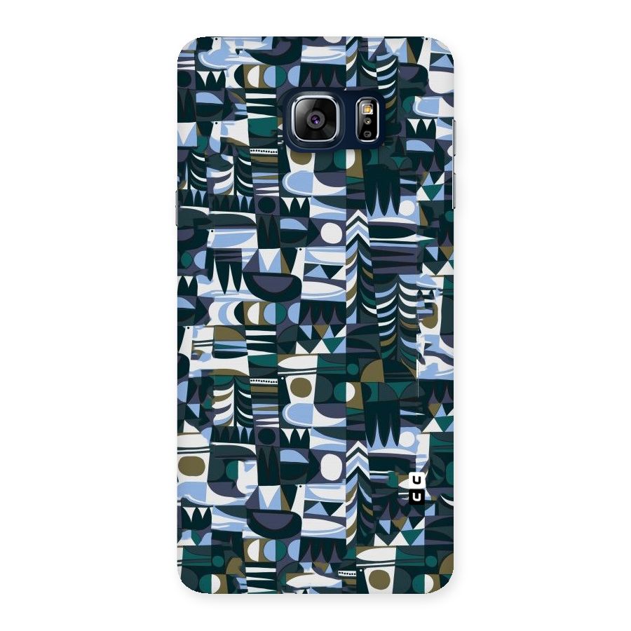 Abstract Blues Back Case for Galaxy Note 5