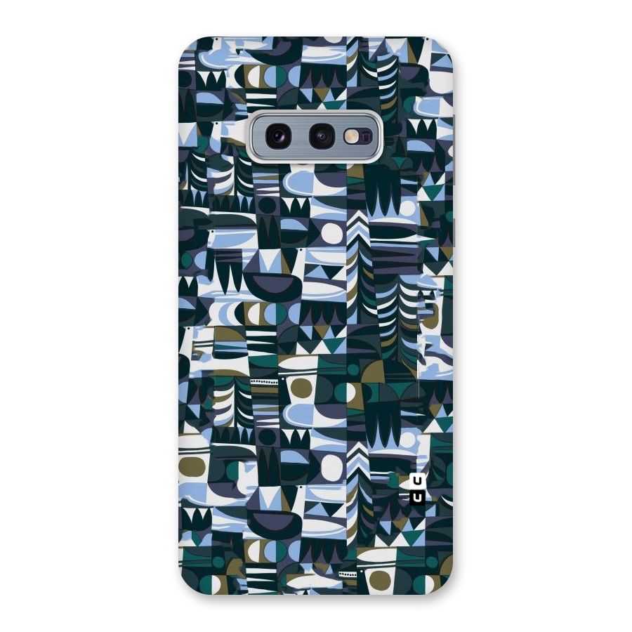 Abstract Blues Back Case for Galaxy S10e