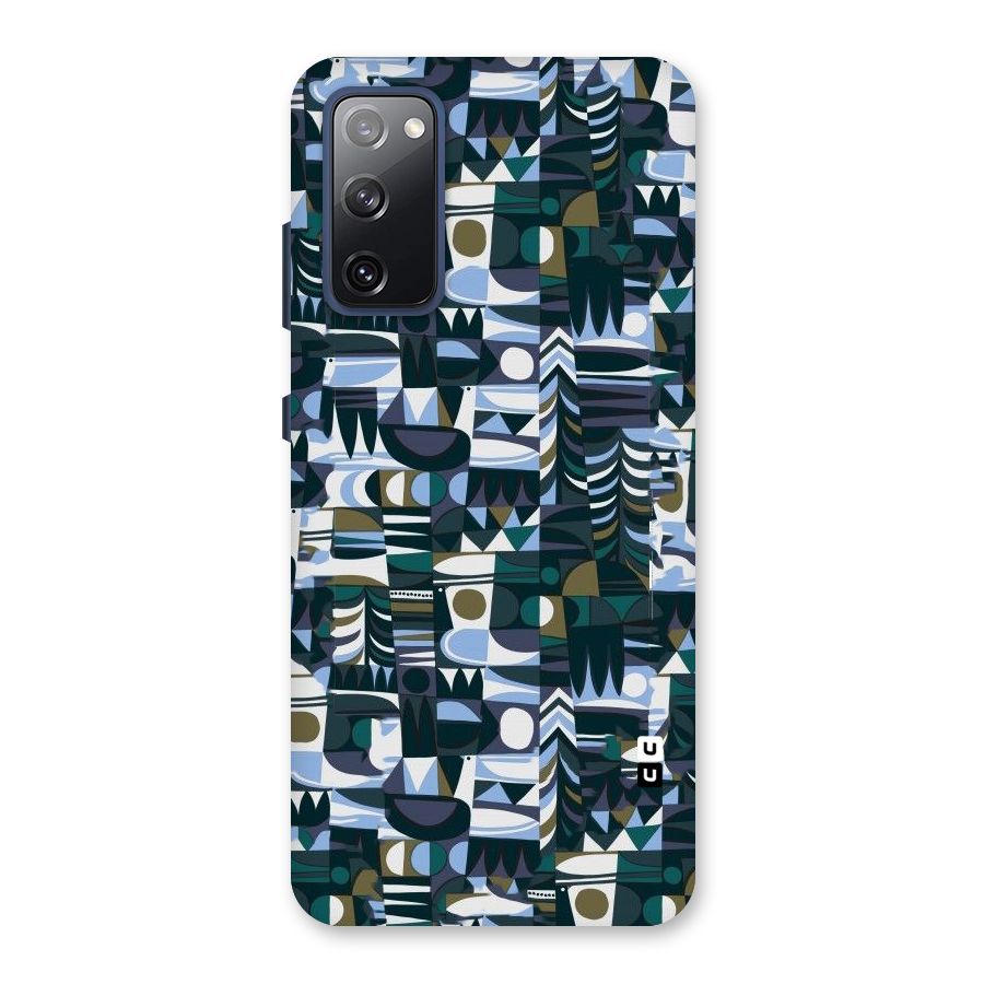 Abstract Blues Back Case for Galaxy S20 FE