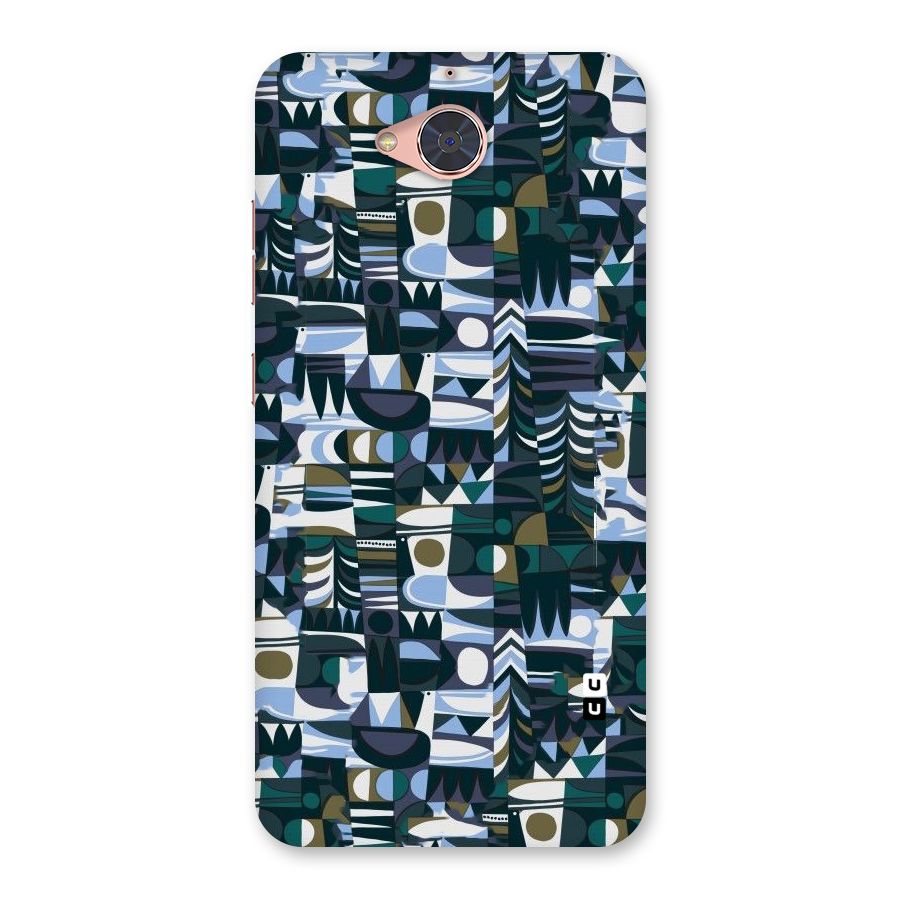 Abstract Blues Back Case for Gionee S6 Pro