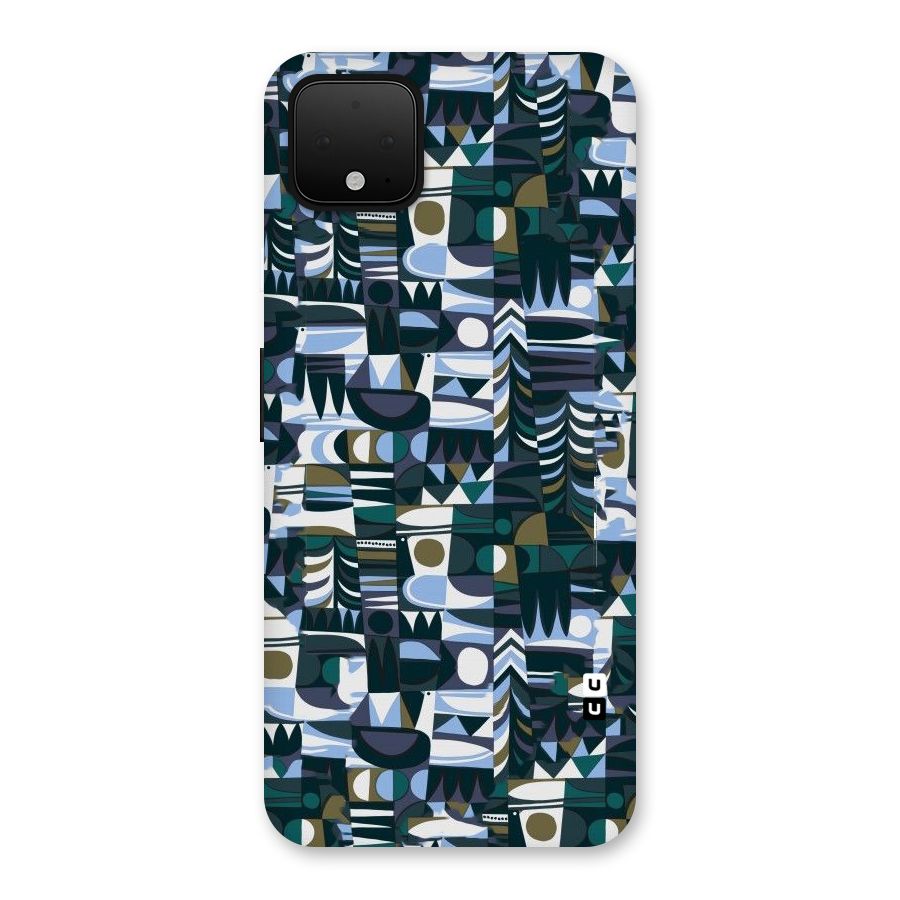 Abstract Blues Back Case for Google Pixel 4 XL