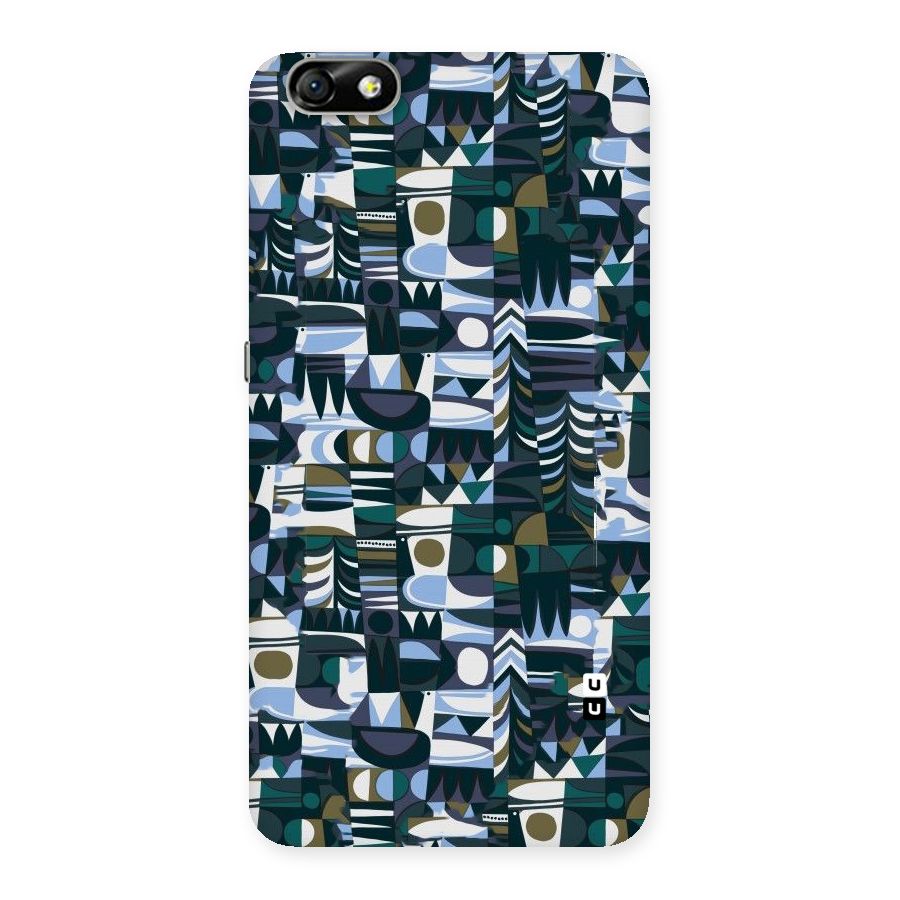 Abstract Blues Back Case for Honor 4X
