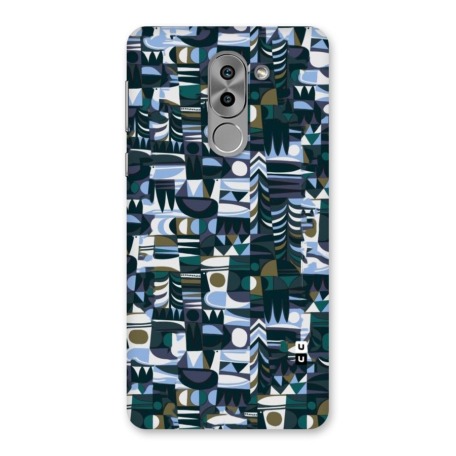 Abstract Blues Back Case for Honor 6X