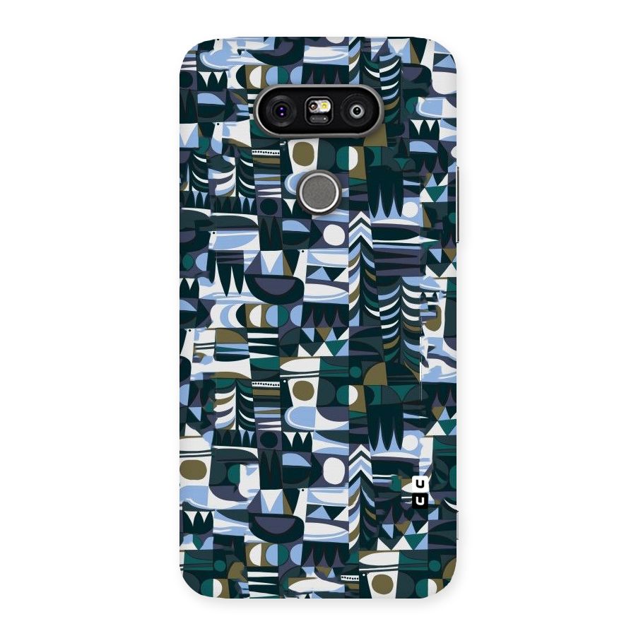 Abstract Blues Back Case for LG G5