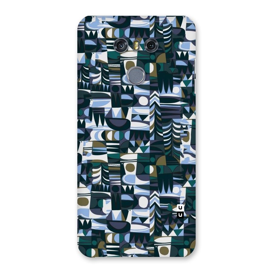 Abstract Blues Back Case for LG G6