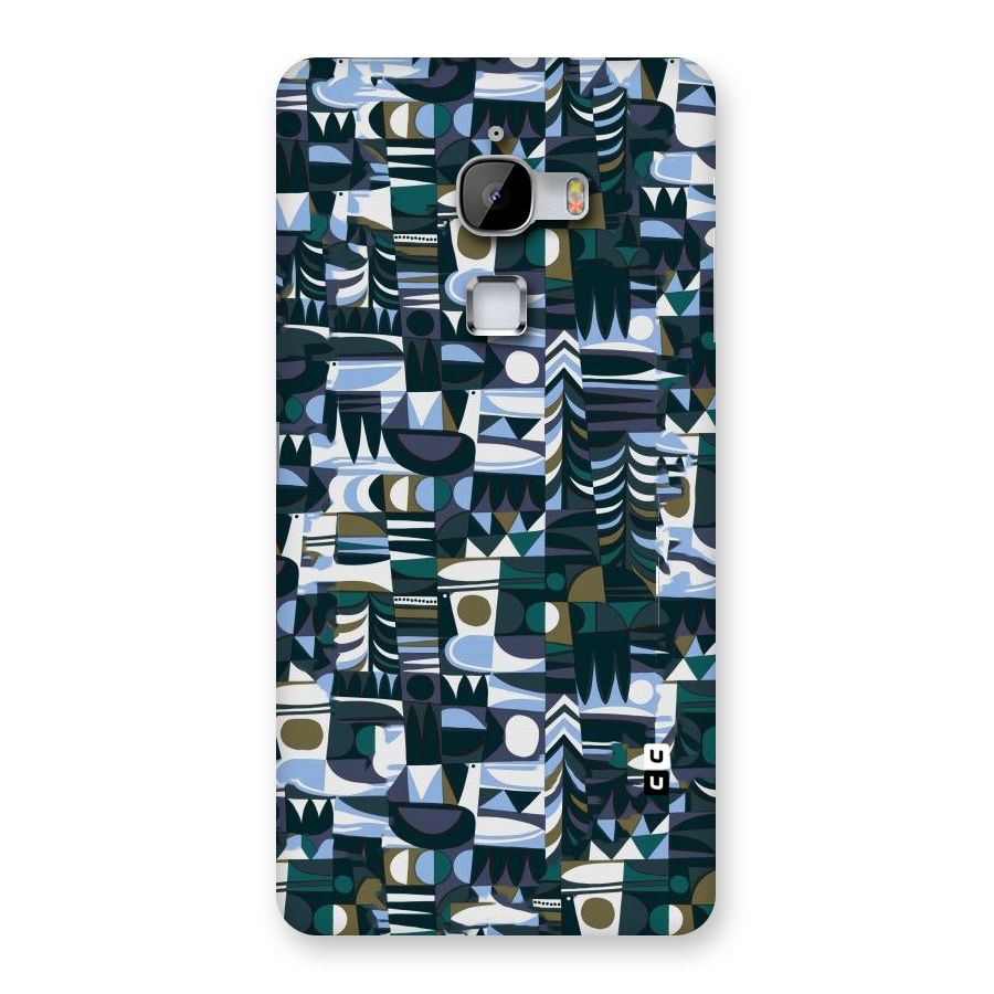 Abstract Blues Back Case for LeTv Le Max
