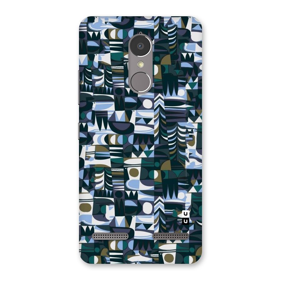 Abstract Blues Back Case for Lenovo K6 Power