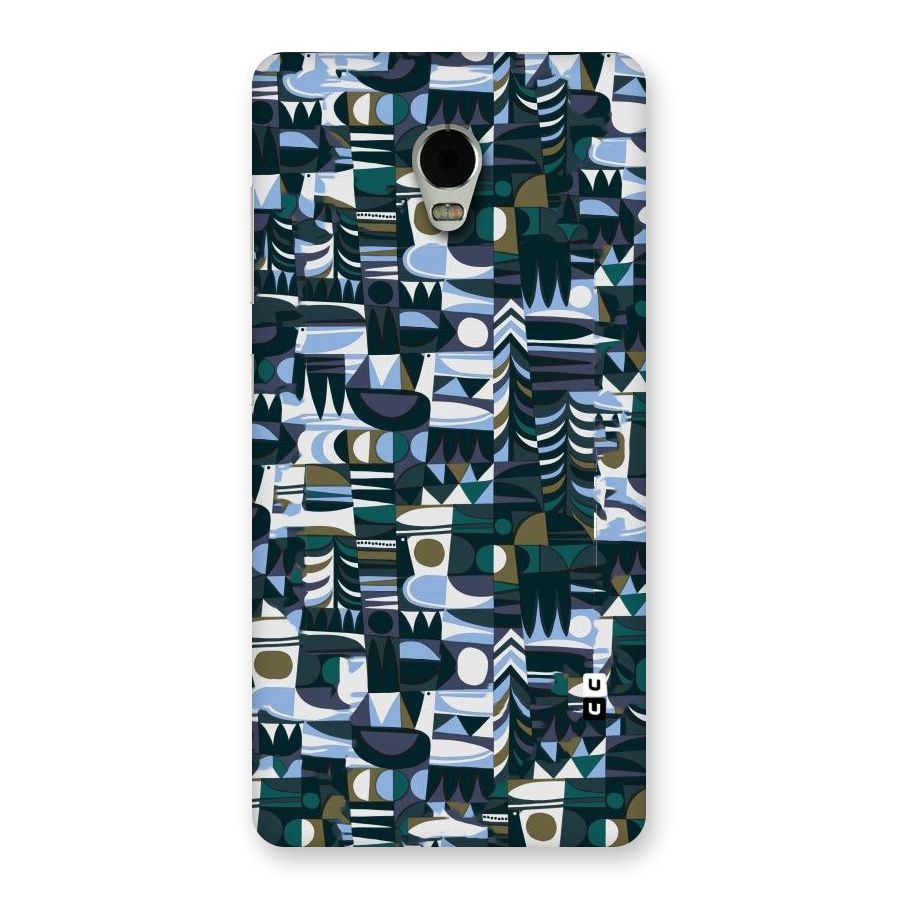 Abstract Blues Back Case for Lenovo Vibe P1