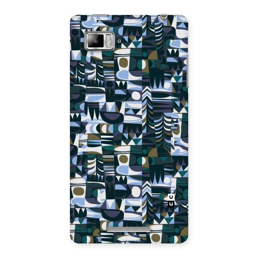 Abstract Blues Back Case for Lenovo Vibe Z K910