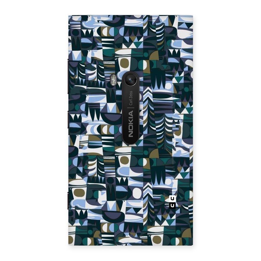 Abstract Blues Back Case for Lumia 920