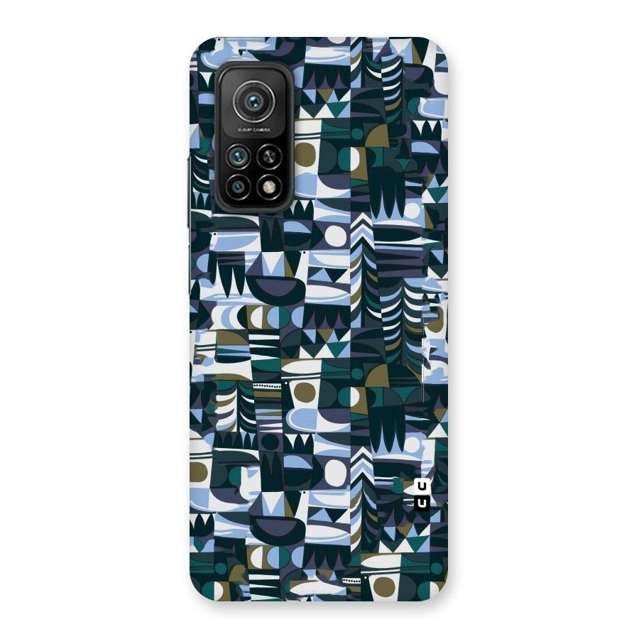 Abstract Blues Back Case for Mi 10T 5G