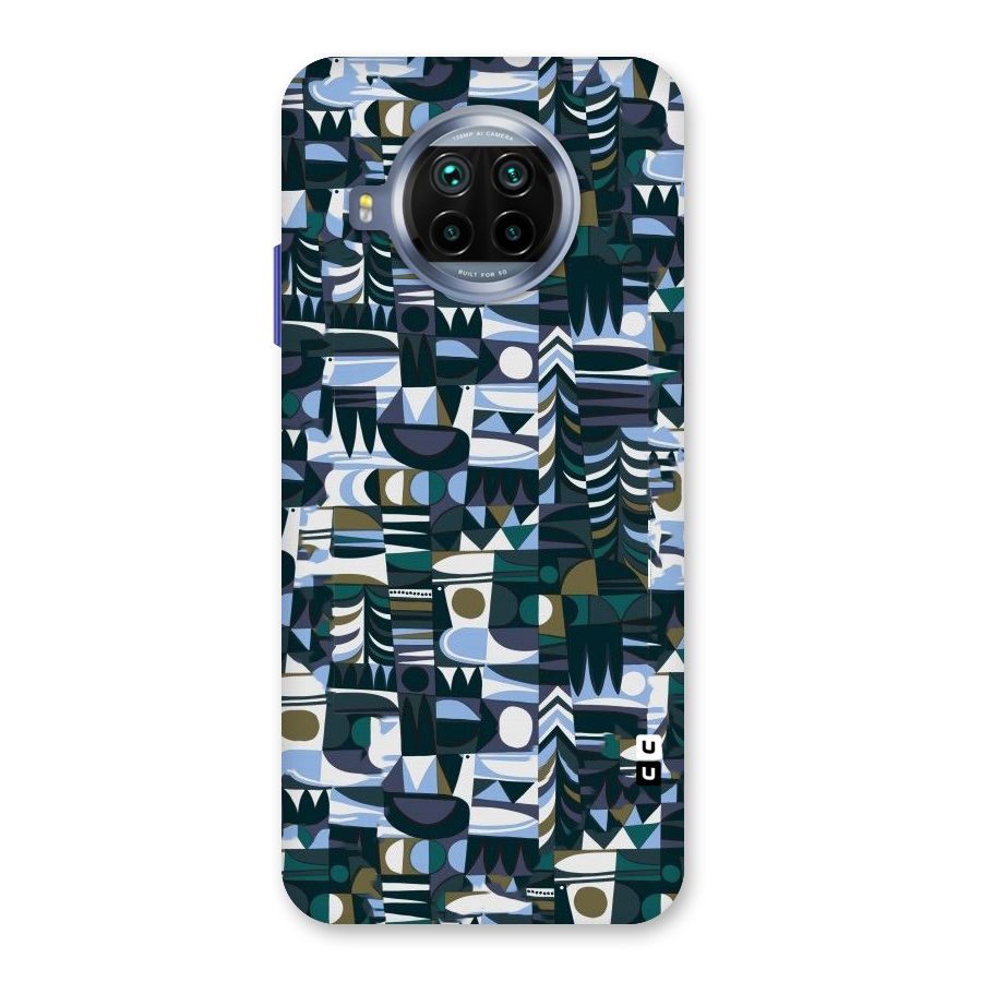 Abstract Blues Back Case for Mi 10i