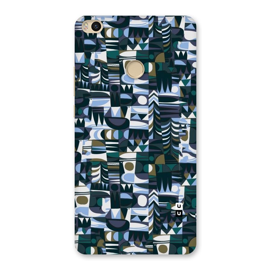 Abstract Blues Back Case for Mi Max 2