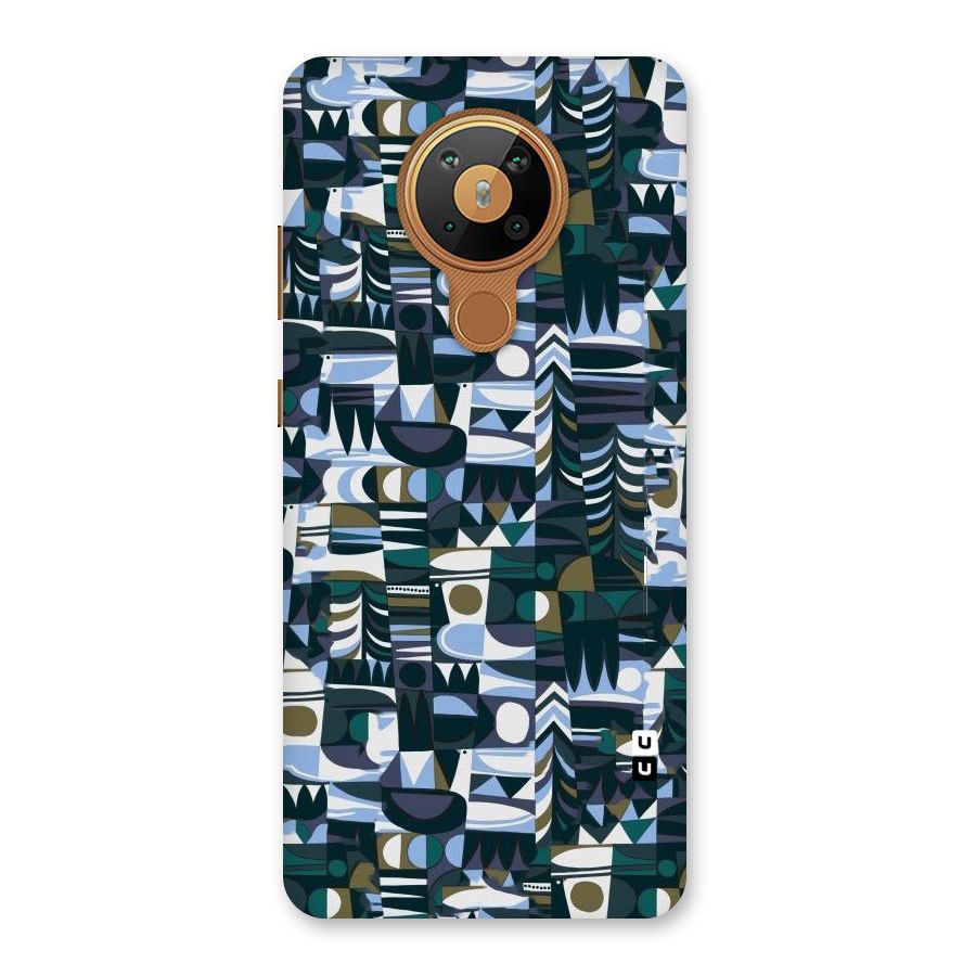 Abstract Blues Back Case for Nokia 5.3
