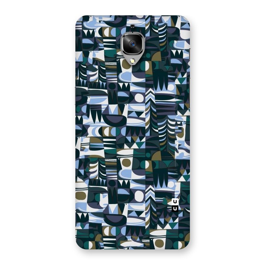 Abstract Blues Back Case for OnePlus 3