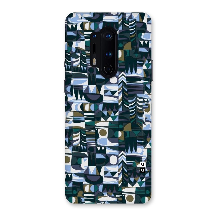 Abstract Blues Back Case for OnePlus 8 Pro