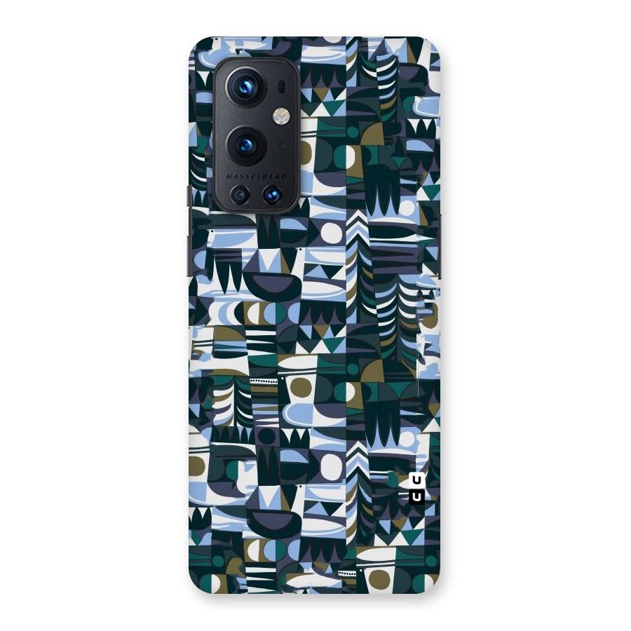 Abstract Blues Back Case for OnePlus 9 Pro