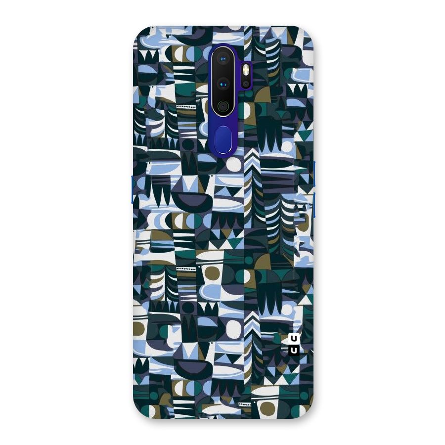 Abstract Blues Back Case for Oppo A9 (2020)