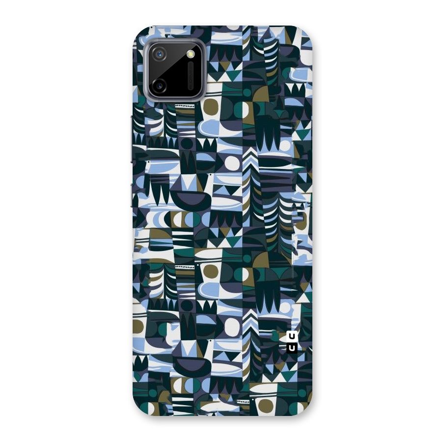 Abstract Blues Back Case for Realme C11