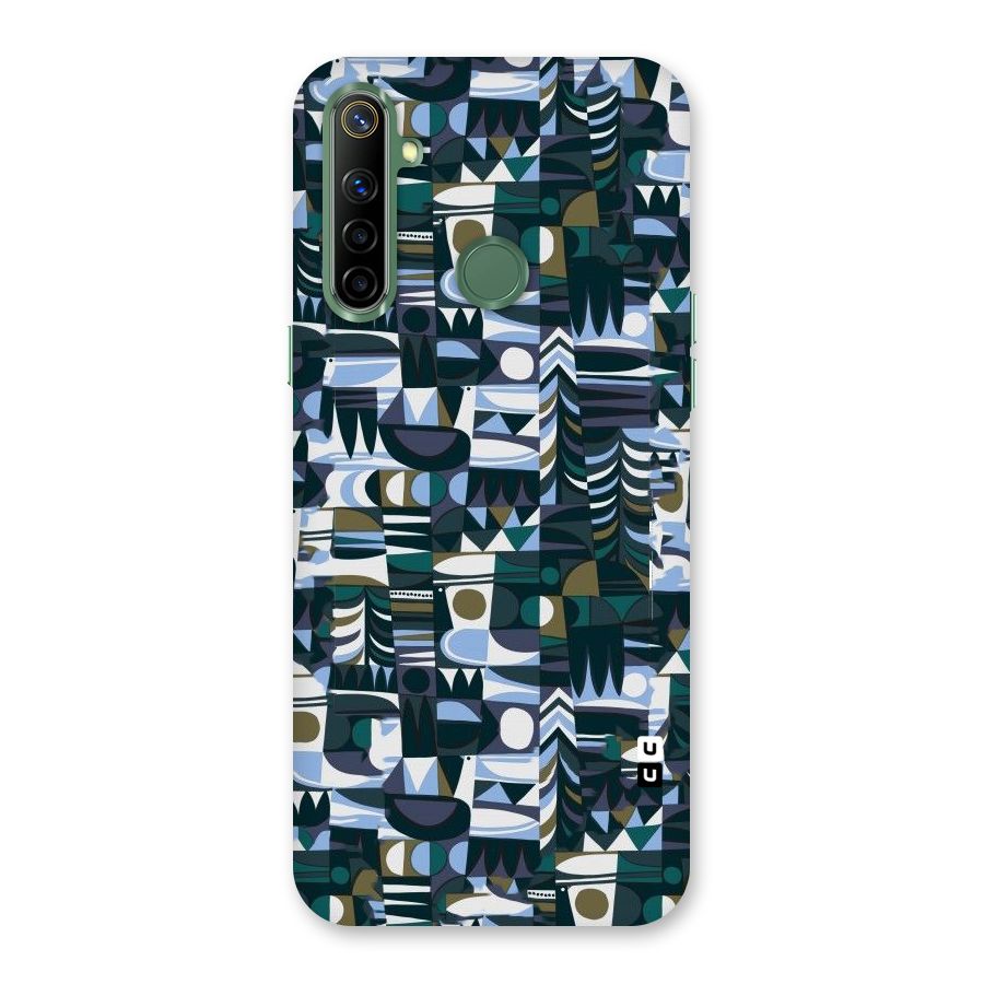 Abstract Blues Back Case for Realme Narzo 10