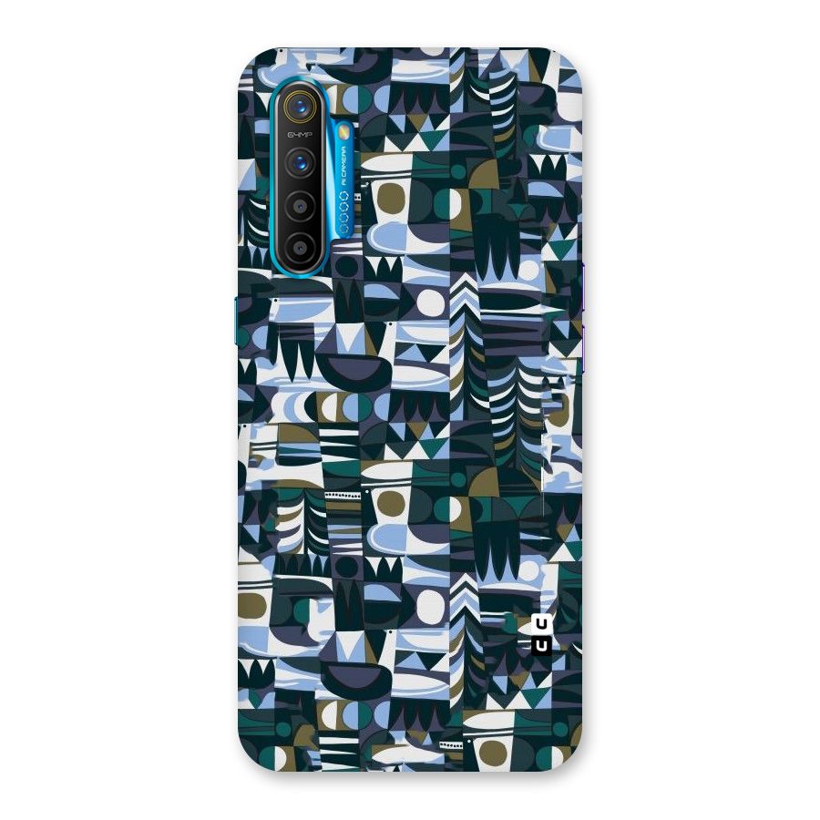 Abstract Blues Back Case for Realme XT
