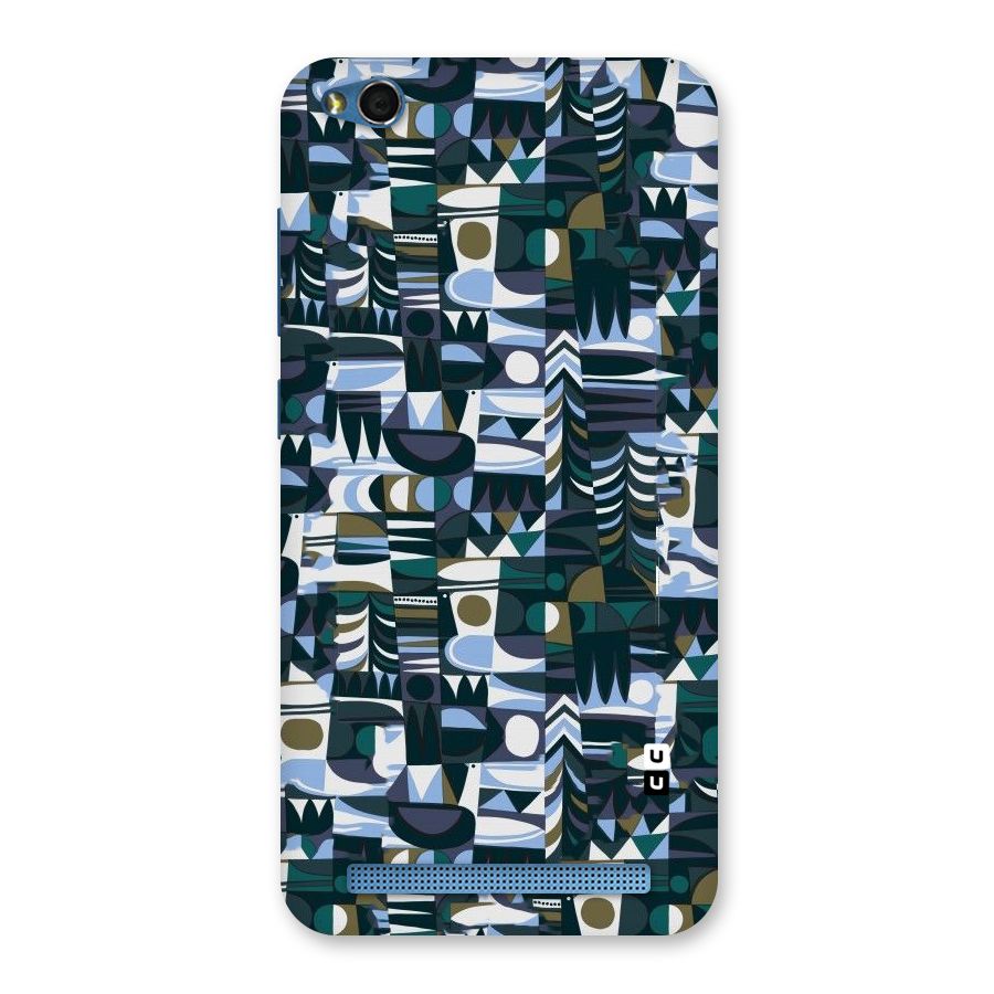 Abstract Blues Back Case for Redmi 5A
