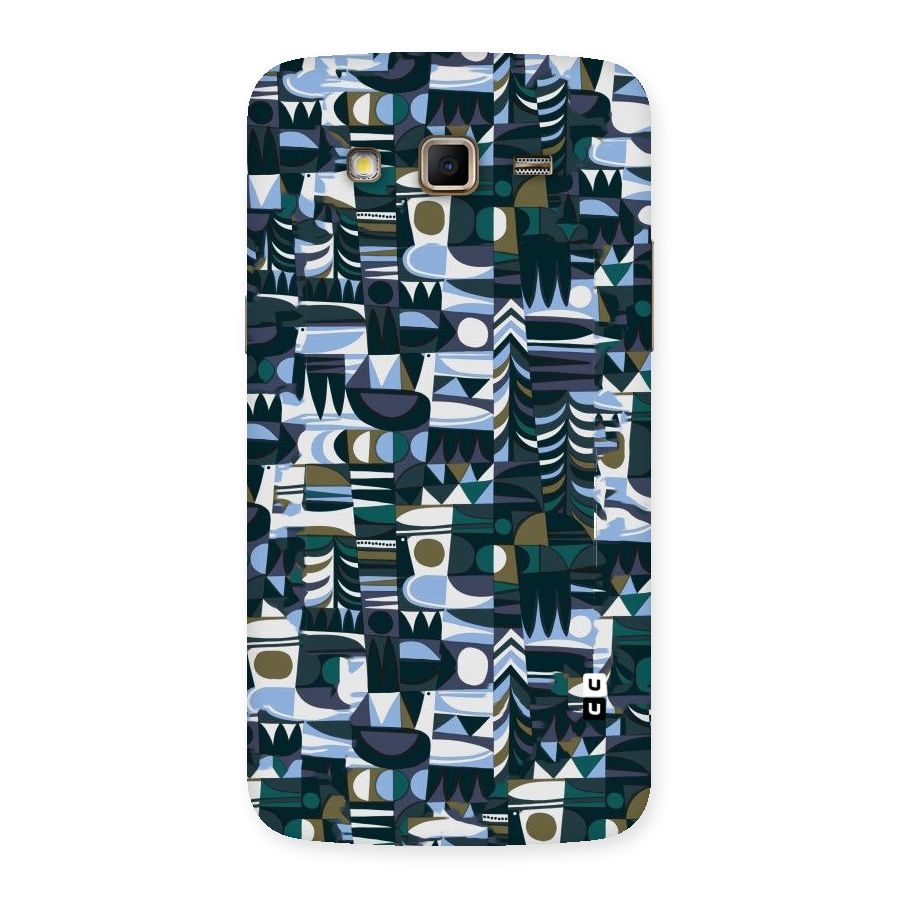 Abstract Blues Back Case for Samsung Galaxy Grand 2