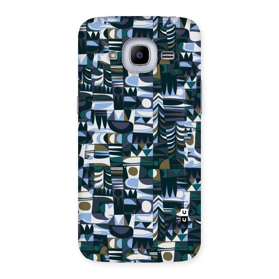 Abstract Blues Back Case for Samsung Galaxy J2 Pro