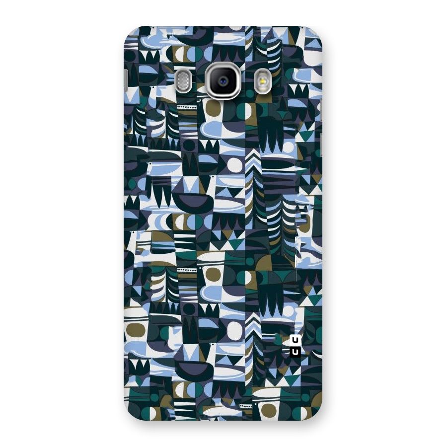 Abstract Blues Back Case for Samsung Galaxy J5 2016