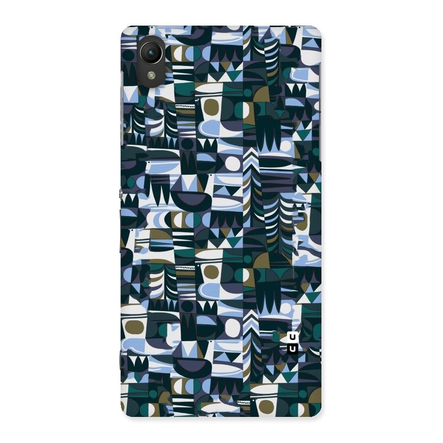 Abstract Blues Back Case for Sony Xperia Z2