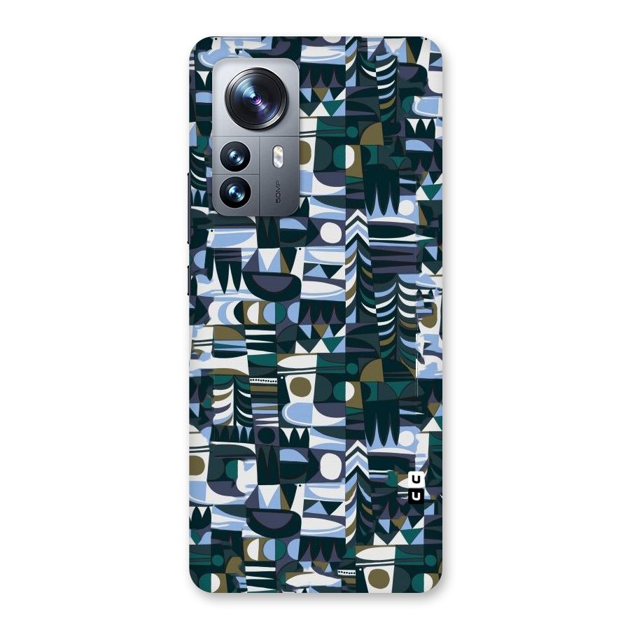 Abstract Blues Back Case for Xiaomi 12 Pro