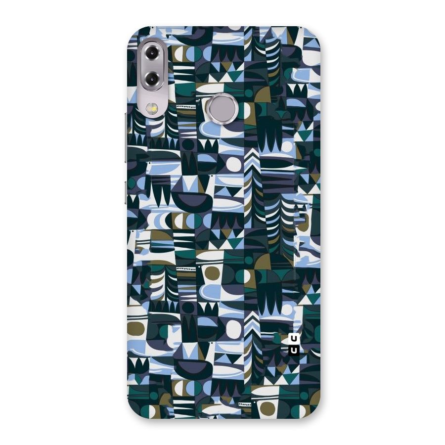 Abstract Blues Back Case for Zenfone 5Z