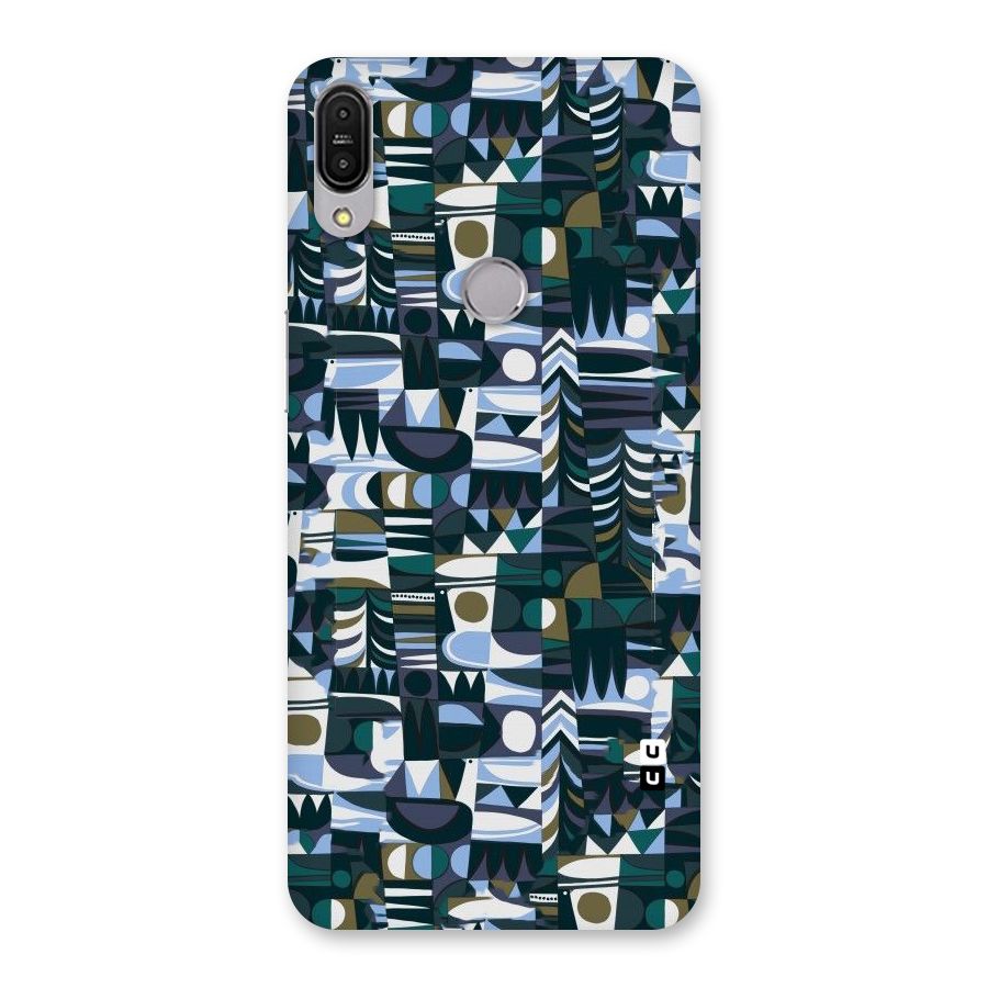 Abstract Blues Back Case for Zenfone Max Pro M1
