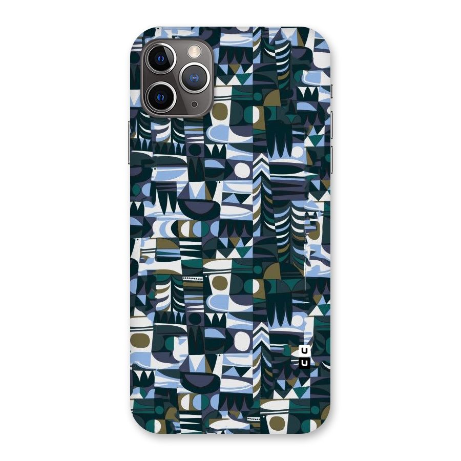 Abstract Blues Back Case for iPhone 11 Pro Max