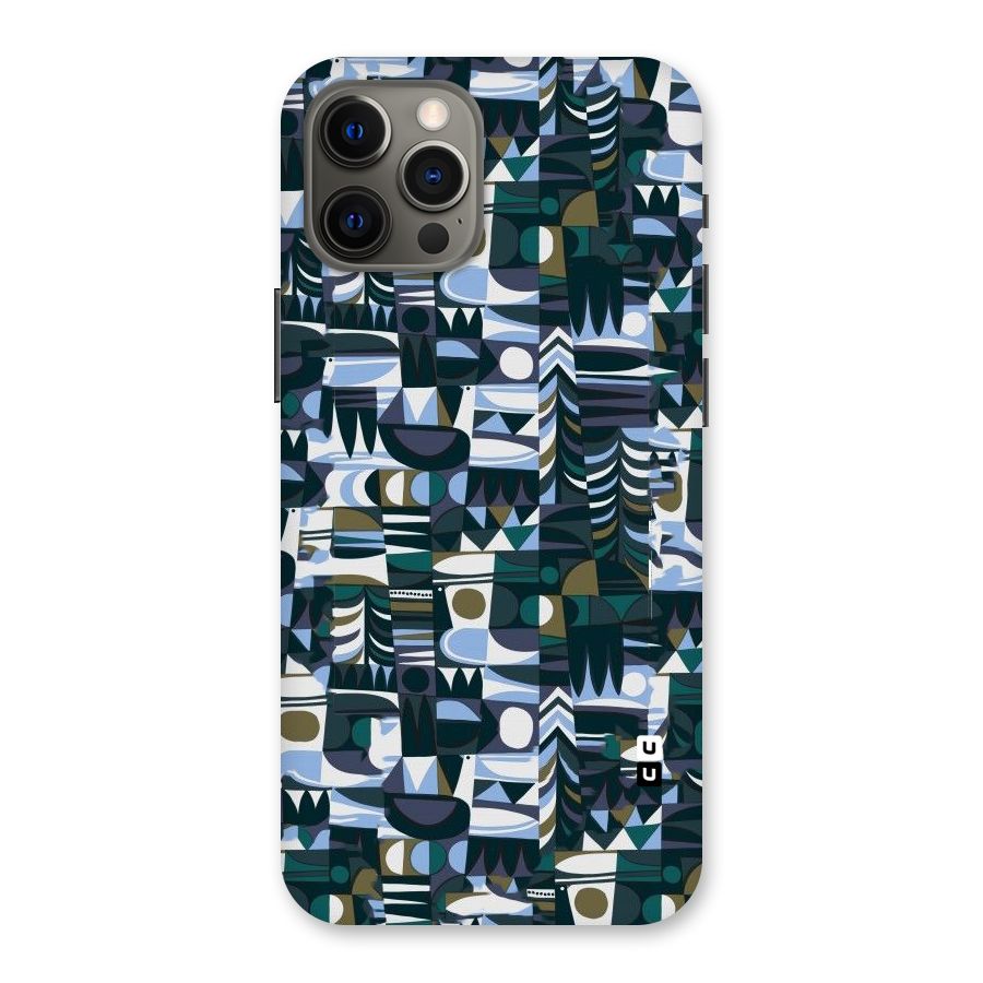 Abstract Blues Back Case for iPhone 12 Pro Max