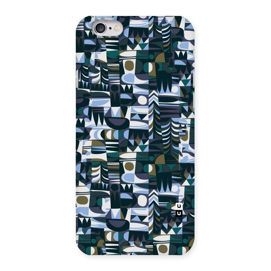 Abstract Blues Back Case for iPhone 6 6S