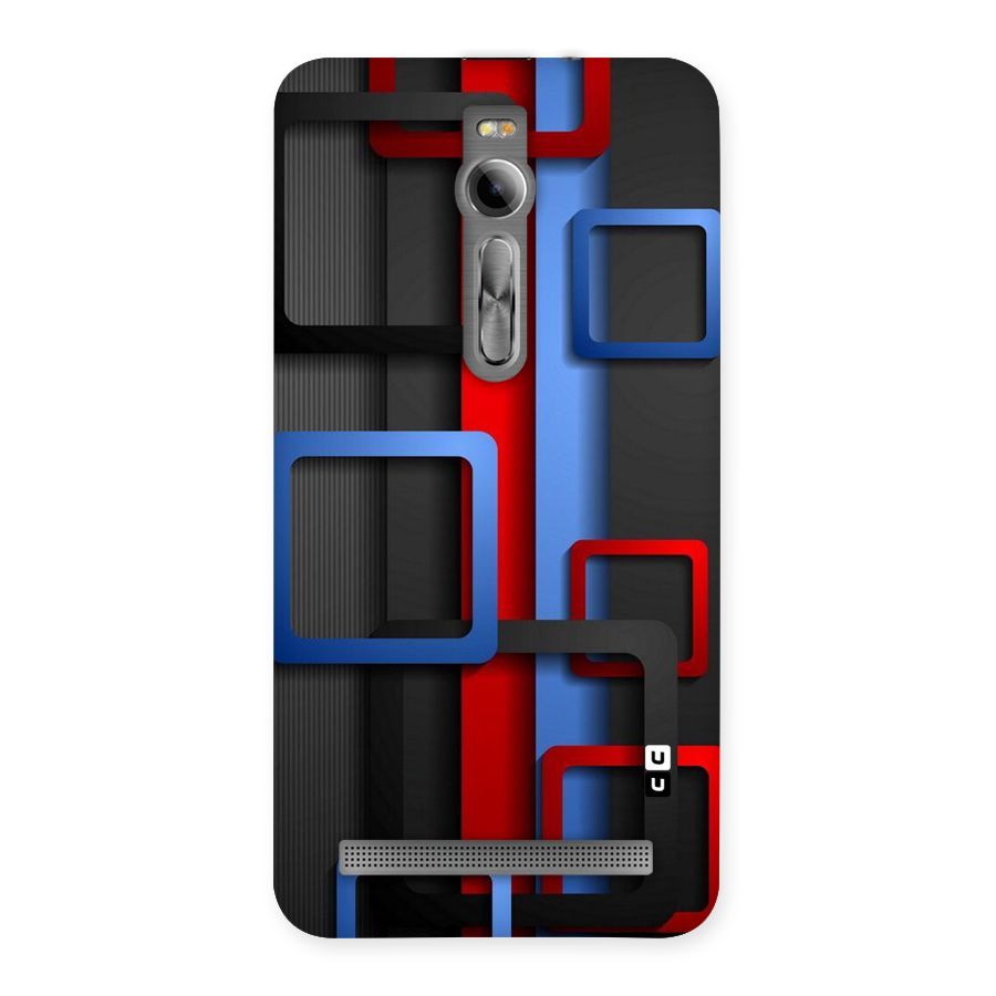 Abstract Box Back Case for Asus Zenfone 2