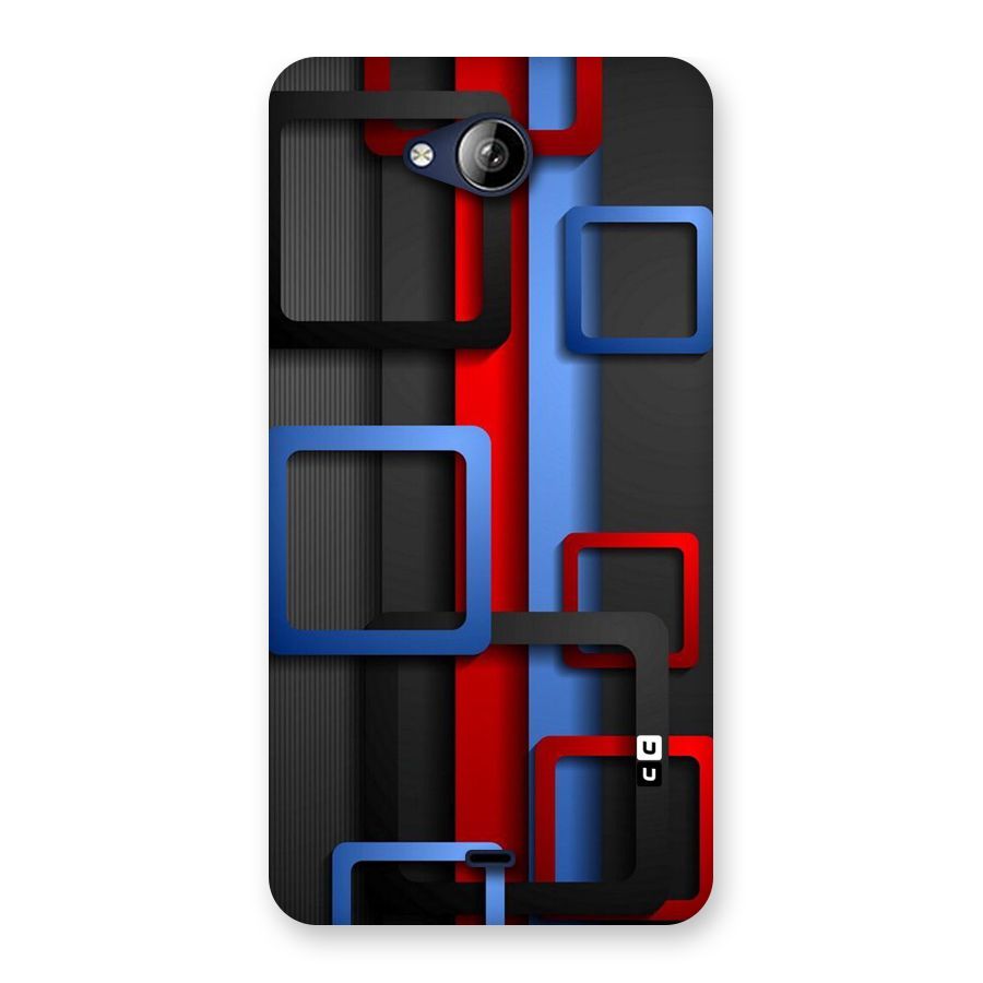 Abstract Box Back Case for Canvas Play Q355