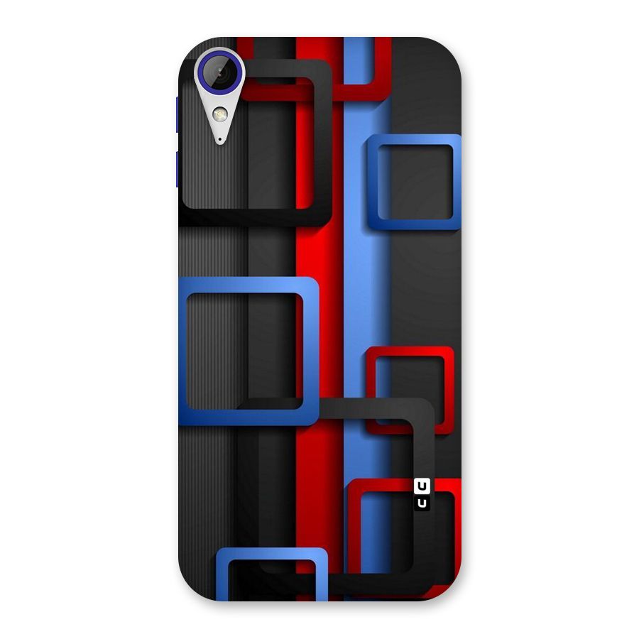Abstract Box Back Case for Desire 830