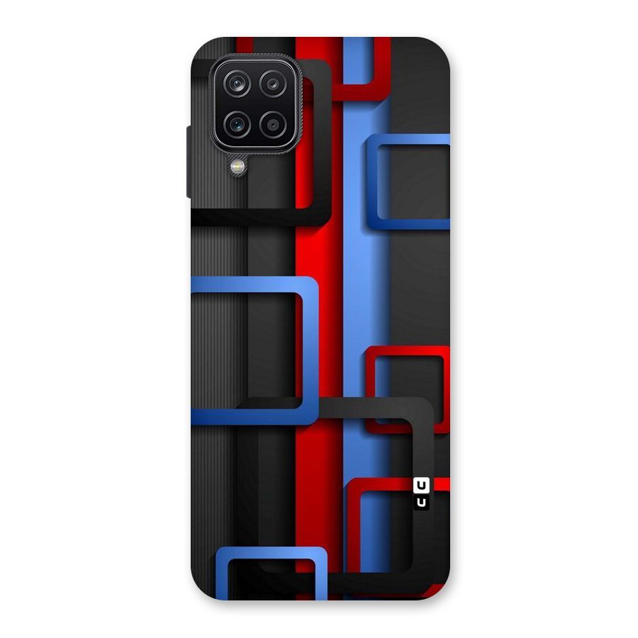 Abstract Box Back Case for Galaxy A12