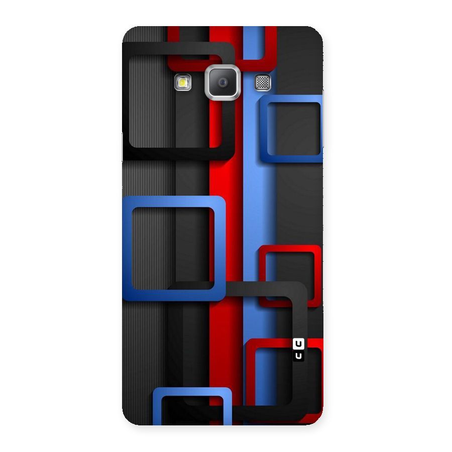 Abstract Box Back Case for Galaxy A7