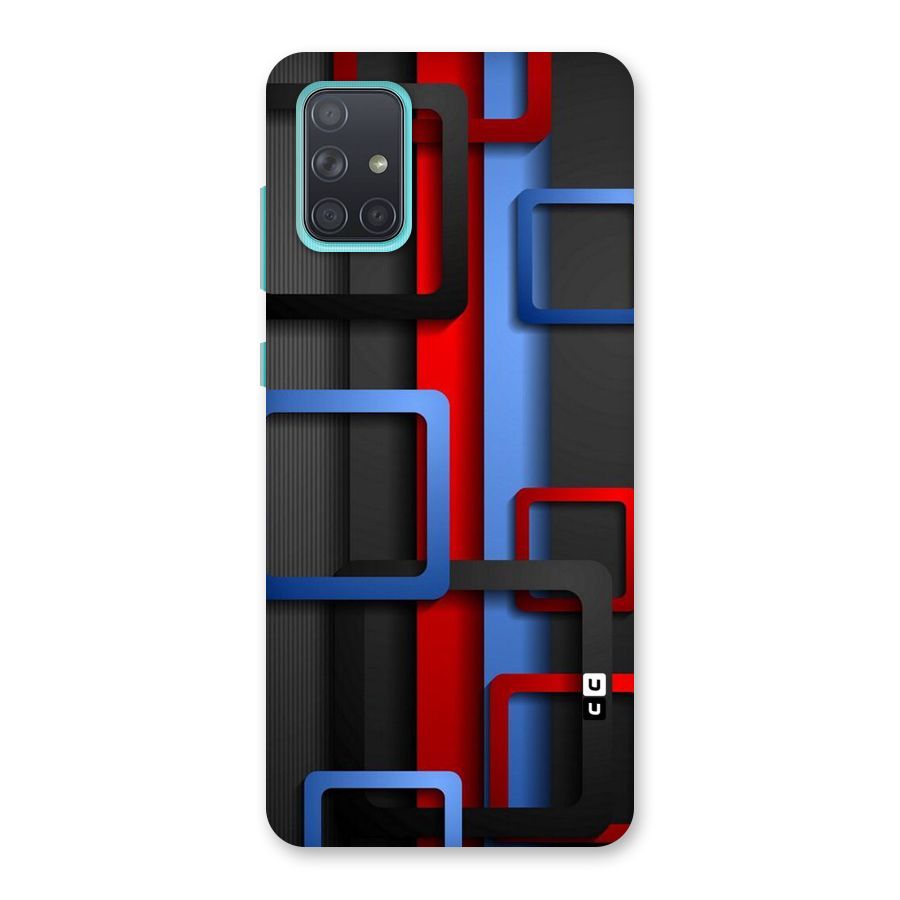 Abstract Box Back Case for Galaxy A71